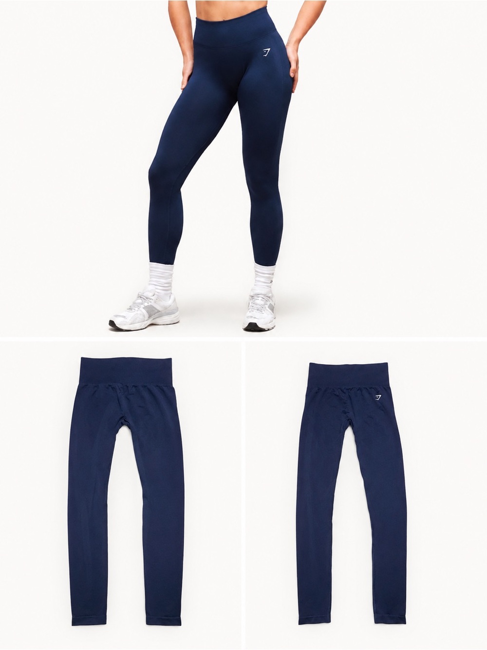 Gymshark Everyday Seamless Leggings Navy Size M